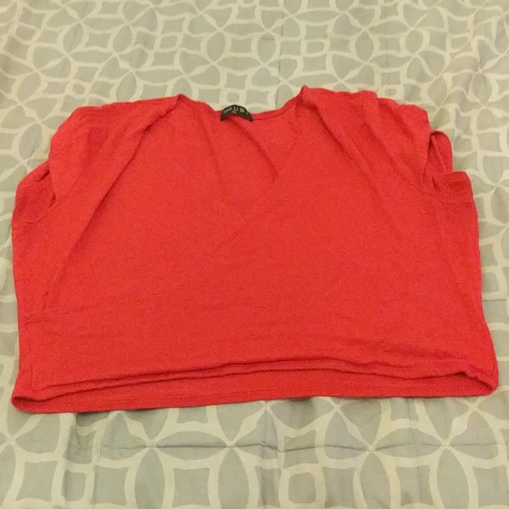 Red crop top xxl